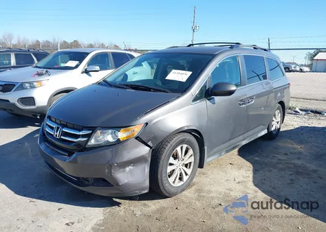 2014 Honda Odyssey Ex from USA, damaged, VIN 5FNRL5H49EB130158